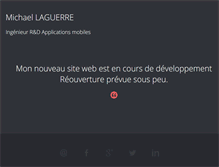 Tablet Screenshot of michael-laguerre.com